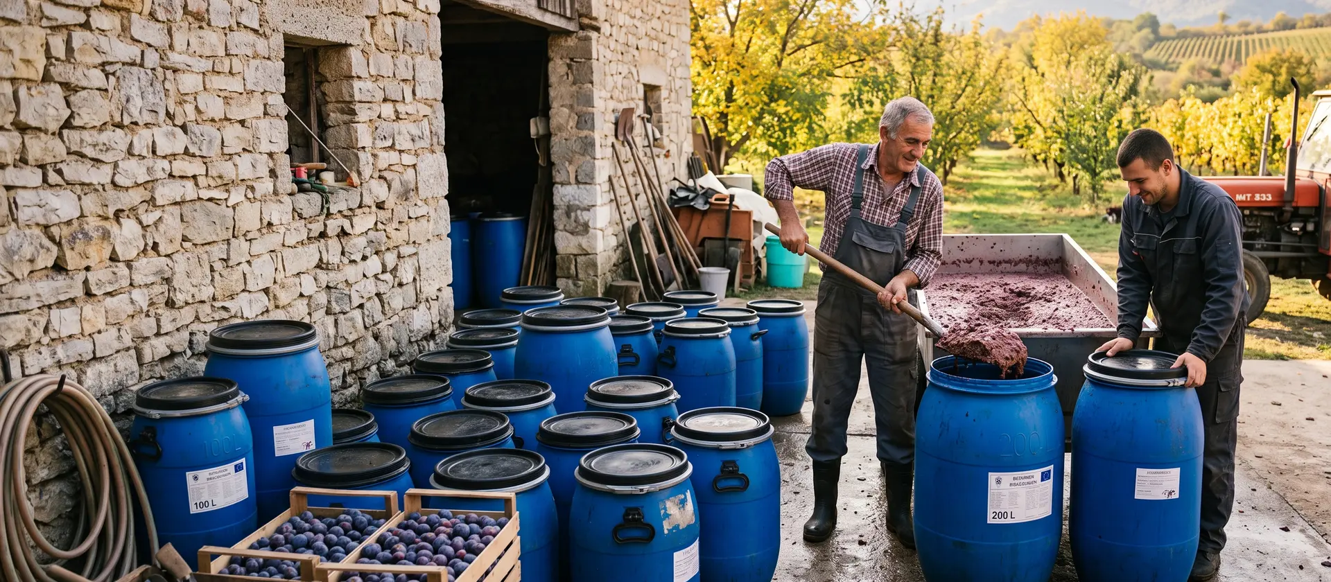 Plastična burad sa poklopcem